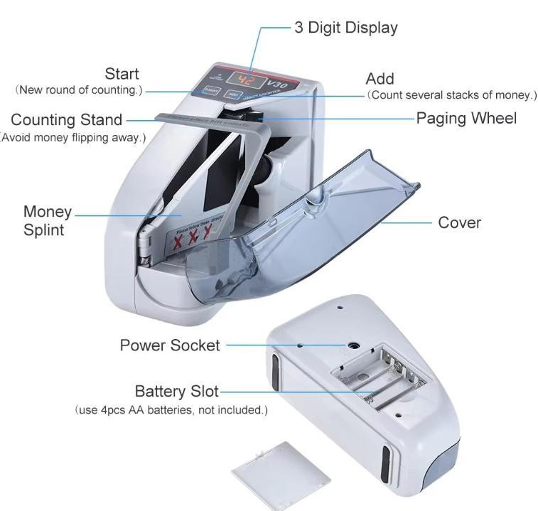 হ্যান্ডি টাকা গোনার মেশিন💰